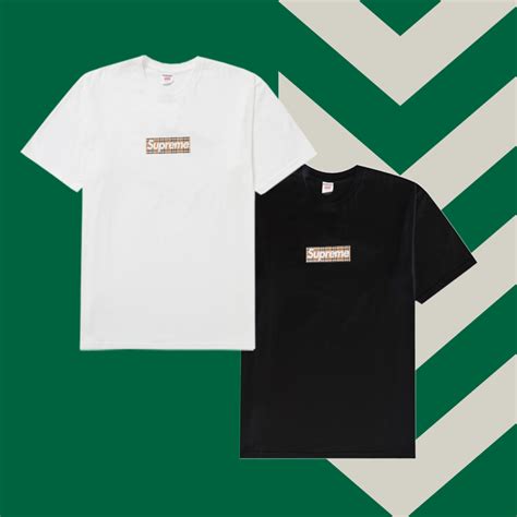 stockx burberry supreme|Burberry box t shirt.